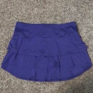 Athleta Swagger Skort Small Plum Run Tennis Pickleball Gym/Training Sport